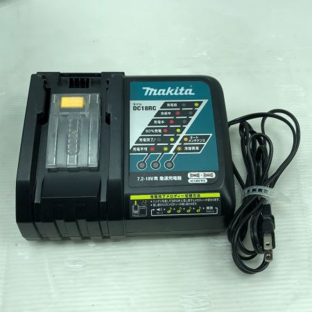  MAKITA マキタ 工具 ディスクグラインダー 充電器・充電池1個・ケース付 GA402D ブルー
