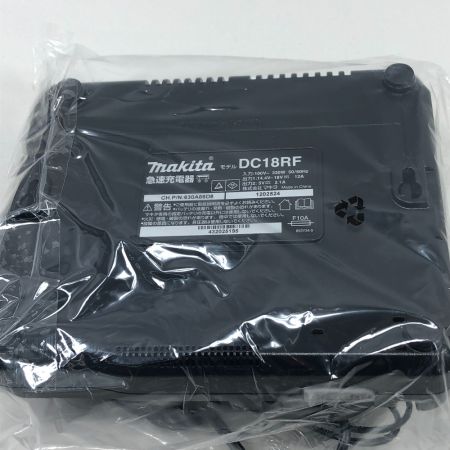  MAKITA マキタ 工具関連用品 充電器 未使用品(S) 本体のみ DC18RF ブラック