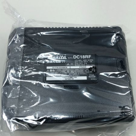  MAKITA マキタ 工具関連用品 充電器 未使用品(S) 本体のみ DC18RF ブラック