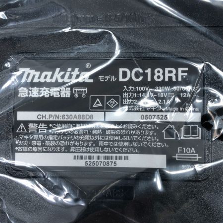  MAKITA マキタ 工具関連用品 充電器 未使用品(S) DC18RF ブラック