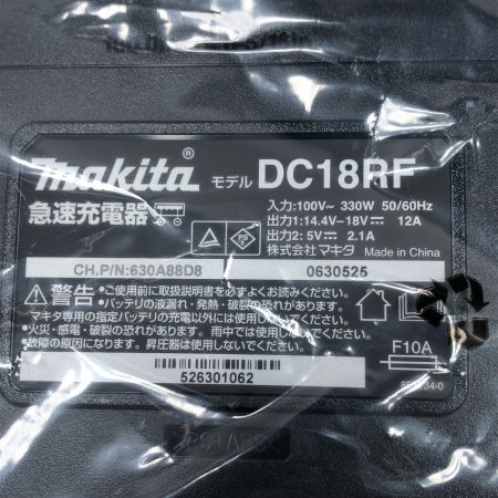  MAKITA マキタ 工具関連用品 充電器 未使用品(S) DC18RF ブラック