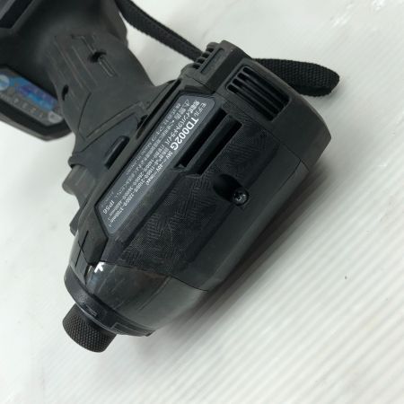 MAKITA マキタ 締め付け工具 インパクトドライバ 充電器・充電池2個・ケース付 コードレス式 40v TD002G ブラック