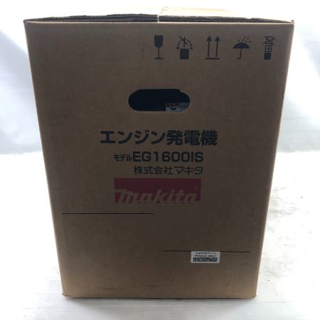  MAKITA マキタ 工具 大型機械 インバーター発電機 未使用品(S) 付属品完備 EG1600IS ブルー