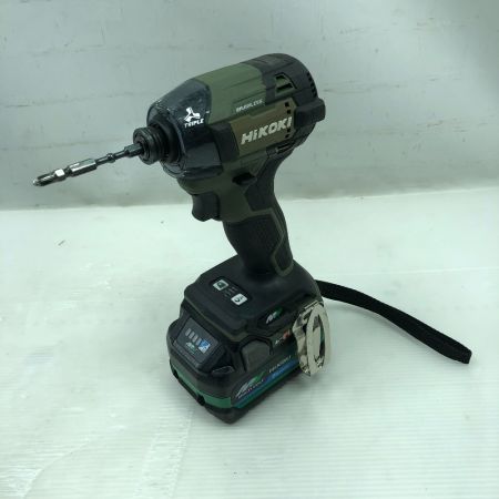  HiKOKI ハイコーキ 締め付け工具 インパクトドライバ 付属品完備 コードレス式 WH36DD イエロー