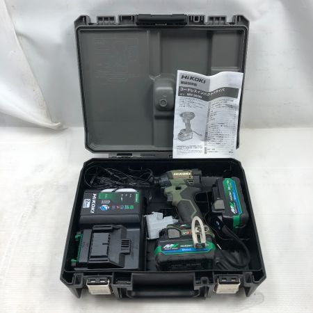  HiKOKI ハイコーキ 締め付け工具 インパクトドライバ 付属品完備 コードレス式 WH36DD イエロー