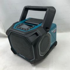  MAKITA マキタ 工具関連用品 バッテリー式ラジオ 本体のみ コードレス式 40v MR014G ブルー Cランク