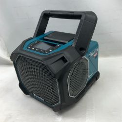 ◇◇ MAKITA マキタ 工具関連用品 バッテリー式ラジオ 本体のみ コードレス式 40v MR014G ブルー Cランク