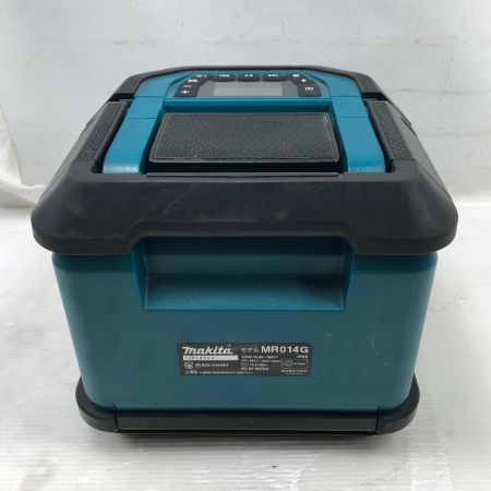  MAKITA マキタ 工具関連用品 バッテリー式ラジオ 本体のみ コードレス式 40v MR014G ブルー