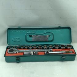 ◇◇ KTC ケーティーシー 工具 ハンドツール レンチセット BB313R ブルー Cランク