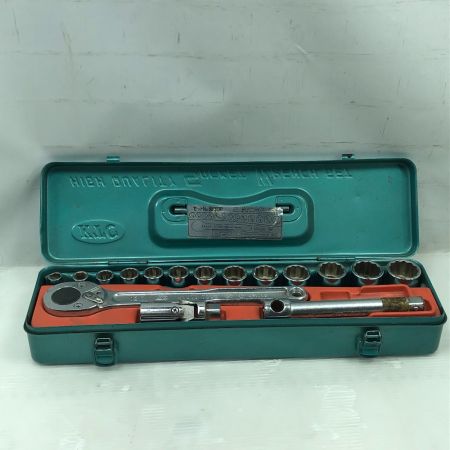  KTC ケーティーシー 工具 ハンドツール レンチセット BB313R ブルー