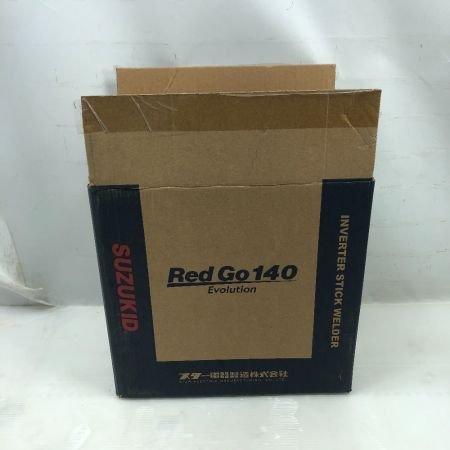  SUZUKID 工具 大型機械 溶接機 未使用品(S) 本体のみ コード式 100v Red Go 140 レッド