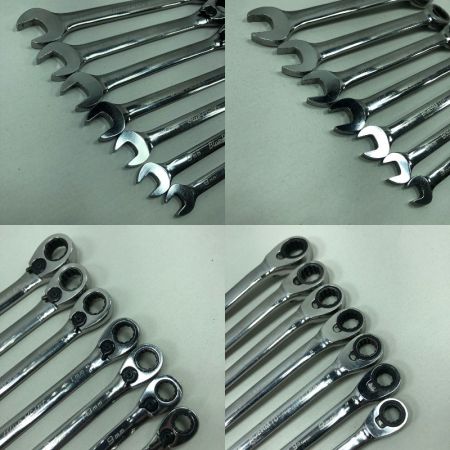  Blue Point 工具 ハンドツール ラチェットレンチ 12個セット BOERM シルバー