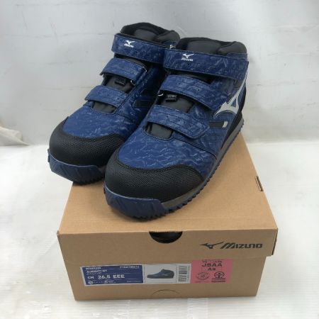  MIZUNO ミズノ 工具関連用品 安全靴 未使用品(S) 美品 26.5cm F1GA180414 ブルー
