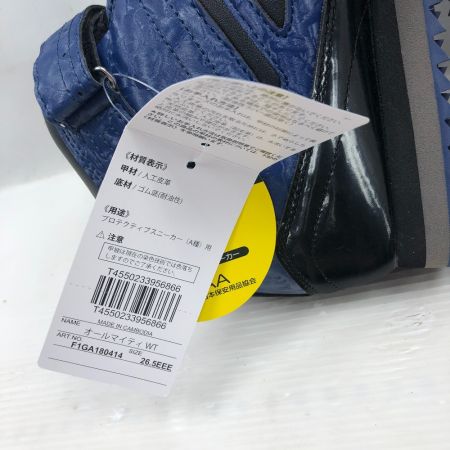  MIZUNO ミズノ 工具関連用品 安全靴 未使用品(S) 美品 26.5cm F1GA180414 ブルー