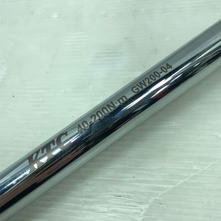  KTC ケーティーシー 工具 ハンドツール トルクレンチ  GW200-04 ライトグレー