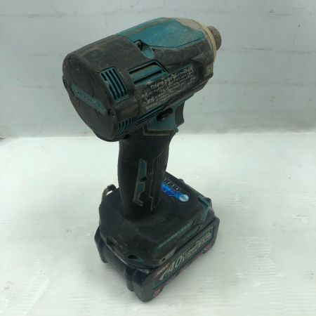  MAKITA マキタ 締め付け工具 インパクトドライバ 充電器・充電池2個・ケース付 コードレス式 40v TD001G ブルー