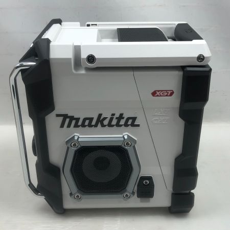  MAKITA マキタ 工具関連用品 バッテリー式ラジオ 現場ラジオ 未使用品(S) 付属品完備 コードレス式 40v MR001GZW ホワイト