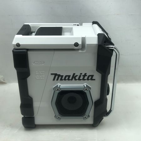  MAKITA マキタ 工具関連用品 バッテリー式ラジオ 現場ラジオ 未使用品(S) 付属品完備 コードレス式 40v MR001GZW ホワイト