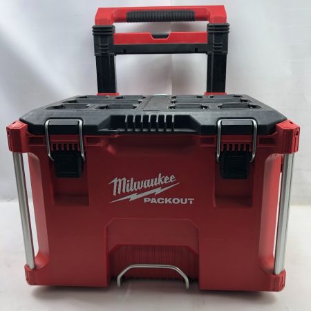  Milwaukee ツールBOX  PACKOUT レッド