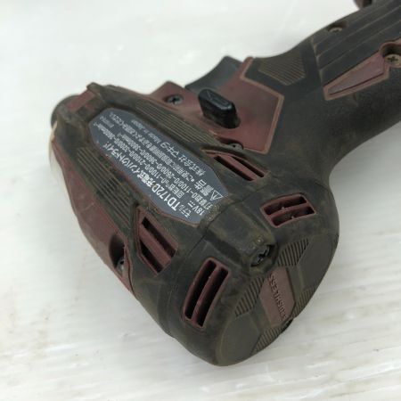  MAKITA マキタ 締め付け工具 インパクトドライバ 充電器・充電池1個・ケース付 コードレス式 TD172D レッド