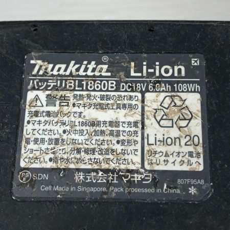  MAKITA マキタ 締め付け工具 インパクトドライバ 充電器・充電池1個・ケース付 コードレス式 TD172D レッド