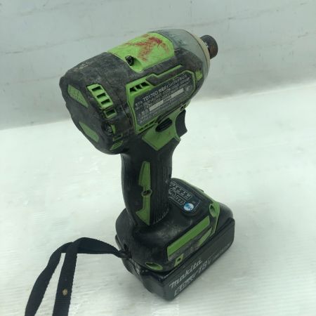  MAKITA マキタ 締め付け工具 インパクトドライバ 充電器・充電池2個・ケース付 TD170DRGXL グリーン