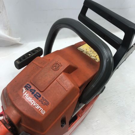  Husqvarna ハスクバーナ 切断工具 チェーンソー 本体のみ 2サイクル 242XP オレンジ