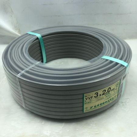  弥栄電線 工具 電材 VVFケーブル 未使用品(S) 3芯 2.0mm×100m 2025年6月(令和7年) 18