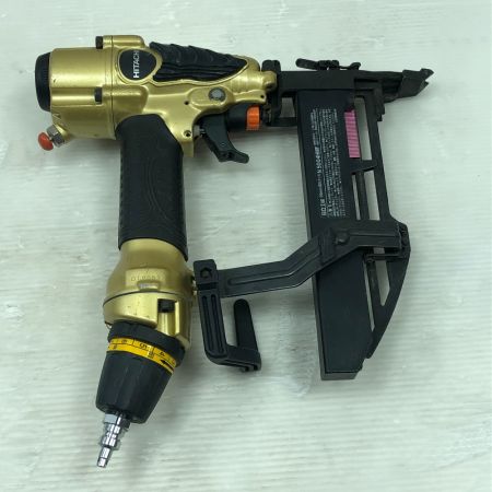  HITACHI 日立 工具 エアツール エアタッカ 本体のみ 高圧 N5004HMF ゴールド