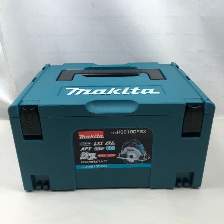  MAKITA マキタ 切断工具 丸のこ 未使用品(S) 付属品完備 HS610DRGX ブルー