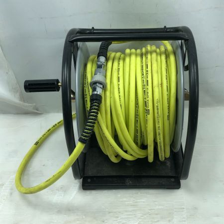  MAX マックス 工具消耗品 エアホースリール 本体のみ 常圧 LHD-RT 黄緑