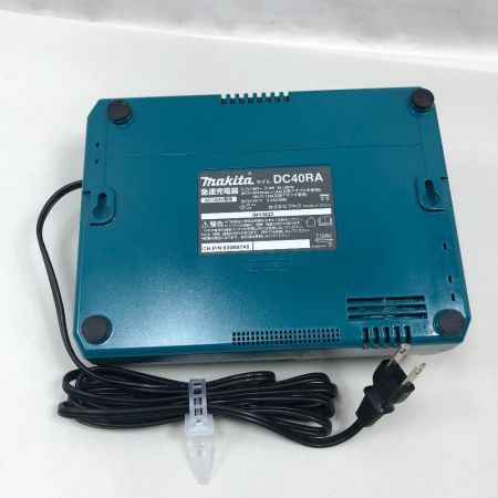  MAKITA マキタ 工具関連用品 充電器 未使用品(S) DC40RA ブルー