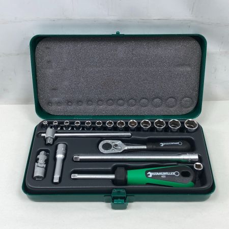  STAHLWILLE スタビレー 工具 ハンドツール ソケットレンチセット グリーン