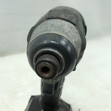  HITACHI 日立 締め付け工具 インパクトドライバ 充電器・充電池2個・ケース付 WH14DDL ブラック