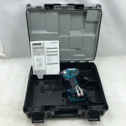 ◇◇ MAKITA マキタ 工具 インパクトドライバ 未使用品(S) ケース付 コードレス式 TD173D ブルー Sランク