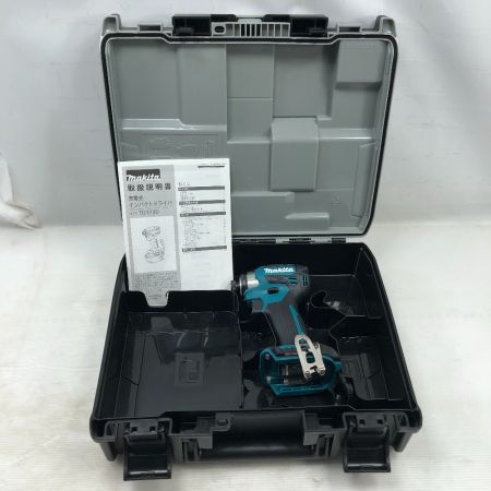  MAKITA マキタ 工具 インパクトドライバ 未使用品(S) ケース付 コードレス式 TD173D ブルー