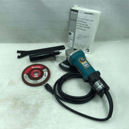  MAKITA マキタ 研磨工具 ディスクグラインダー 本体のみ コード式 9535B ブルー