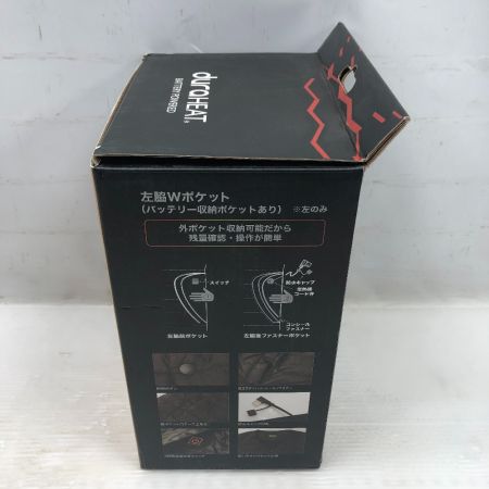  Di-Vaiz 工具関連用品 電熱ベスト モバイルバッテリーセット 未使用品 Lサイズ 2204AZ ブラック