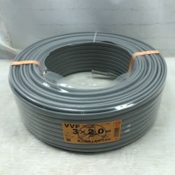 ◇◇ 富士電線工業 工具 電材 VVFケーブル 未使用品(S) 3芯 2.0mm×100m 2025年6月(令和7年) Sランク