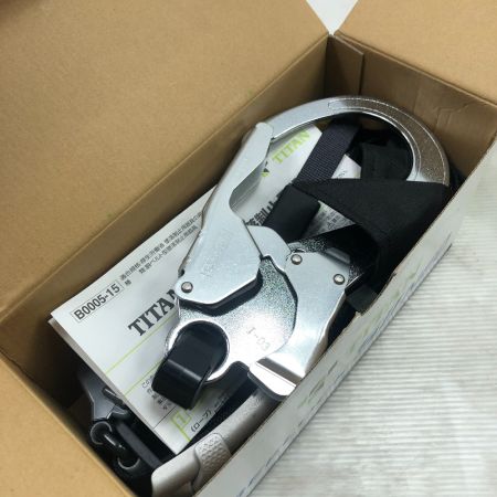  TITAN 胴ベルト型安全帯 未使用品(S) SLN505-BL ブラック