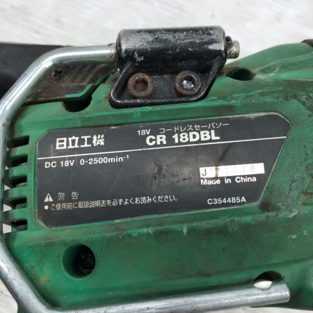  HITACHI 日立 切断工具 セーバーソー CR18DBL グリーン