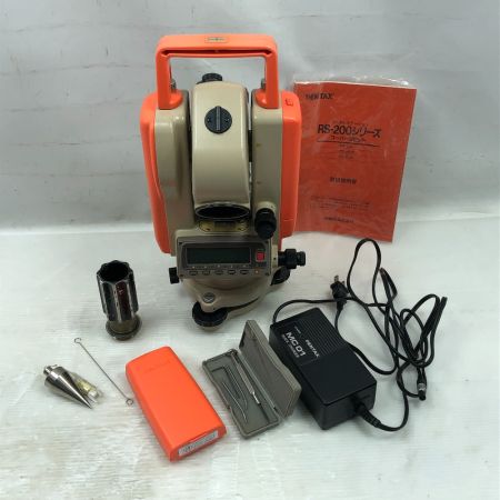  PENTAX ペンタックス 工具 レーザー機器 トータルステーション 通電確認済み RS-201B オレンジ