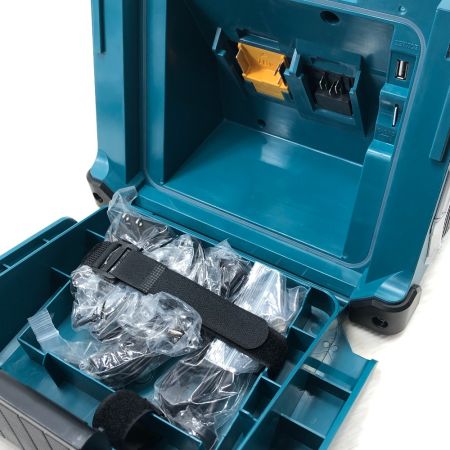  MAKITA マキタ 工具関連用品 ラジオ付テレビ 程度A 付属品完備 コードレス式 TV100 ブルー