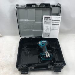 ◇◇ MAKITA マキタ 締め付け工具 インパクトドライバ 未使用品(S) 本体・ケース付 TD173D ブルー Sランク