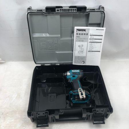  MAKITA マキタ 締め付け工具 インパクトドライバ 未使用品(S) 本体・ケース付 TD173D ブルー