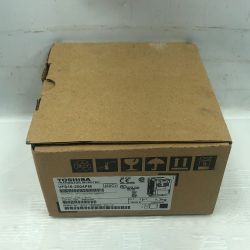 ◇◇ TOSHIBA 東芝 工具関連用品 産業用インバーター 2004PM 未使用品(S) 本体のみ VF-S15 グレー Sランク