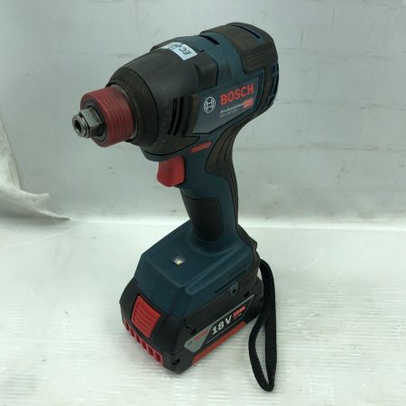  BOSCH ボッシュ 締め付け工具 インパクトドライバ 充電池1個付 コードレス式 GDX18V-200 ネイビー