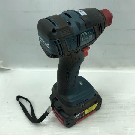  BOSCH ボッシュ 締め付け工具 インパクトドライバ 充電池1個付 コードレス式 GDX18V-200 ネイビー