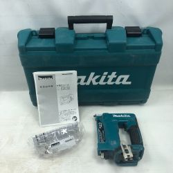 ◇◇ MAKITA マキタ 工具関連用品 電動タッカ ケース付 コードレス式 ST312D ブルー Cランク