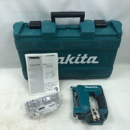  MAKITA マキタ 工具関連用品 電動タッカ ケース付 コードレス式 ST312D ブルー